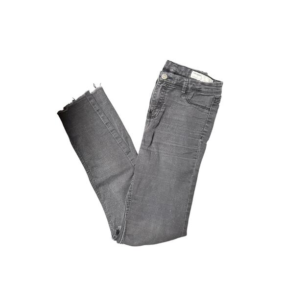 Zara Black Skinny Jeans Jeggings - Size 2 - Picture 1 of 4